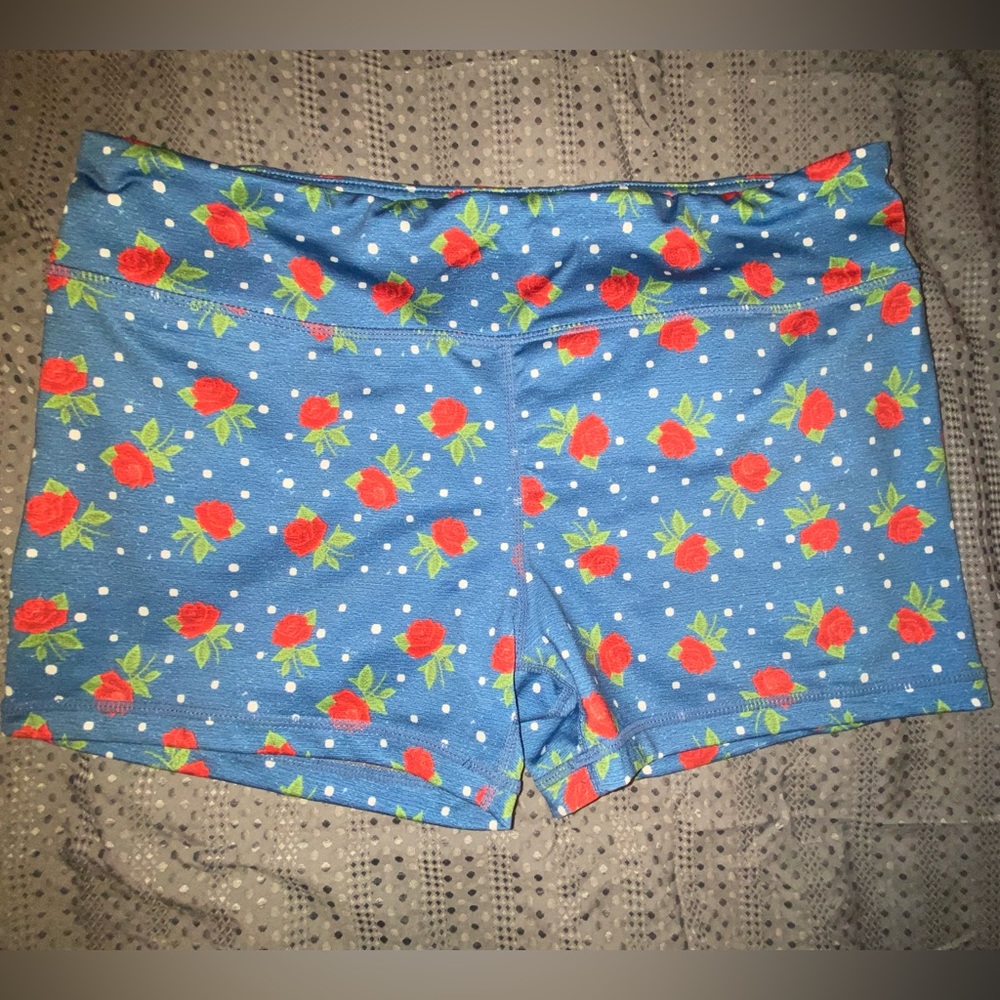 IAB MFG 3 inch compression shorts rose XXL 14